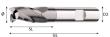 VHM-Bohrnutenfräser Black-Multi Durchmesser:2,00 Produktbild img1 S