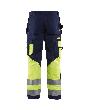 High Vis Arbeitshose Marineblau/Gelb C102 Produktbild img2 S