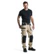 Handwerker Arbeitshose Steingrau/Schwarz D24 Produktbild img3 S