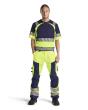 Blakläder High Vis Arbeitshose ohne Nageltaschen Produktbild img3 S