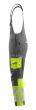 MASCOT® Sunderland Latzhose Größe 76C48, dunkelanthrazit/hi-vis gelb Produktbild img2 S