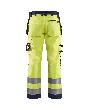 High Vis Handwerker Arbeitshose High Vis Gelb/Marineblau D25 Produktbild img2 S
