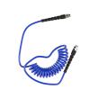 RIEGLER Spiralschlauch , verschraubung , drehbar , Knickschutz , PU, G1/4, Ø8x5, 3,0m Produktbild img3 S