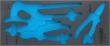 HAZET 2-Komponenten Weichschaumeinlage 163-511L ∙ L x B: 392 mm x 172 mm Produktbild img1 S