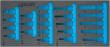 HAZET 2-Komponenten Weichschaumeinlage 163-571L ∙ L x B: 392 mm x 172 mm Produktbild