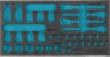 HAZET 2-Komponenten Weichschaumeinlage 163-587L ∙ L x B: 342 mm x 172 mm Produktbild img1 S