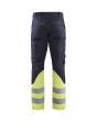 Arbeitshose Inhärent Stahl Marineblau/ High Vis Gelb C44 Produktbild img2 S