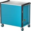 HAZET Werkstattwagen Assistent 179NXXL-8D ∙ L x B x H: 1133 mm x 642 mm x 1020 mm ∙ Schubladen, flach: 7× 81 x 870 x 522 mm ∙ Schubladen, hoch: 1× 166 x 870 x 522 mm Produktbild img4 S