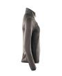 Fleecepullover mit kurzem Zipper, Damen Microfleecejacke Größe 3XL, dunkelanthrazit/schwarz Produktbild img4 S