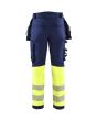Blakläder High Vis Arbeitshose Softshell Produktbild img2 S