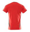 T-Shirt, moderne Passform T-shirt Größe M ONE, verkehrsrot/schwarz Produktbild img3 S