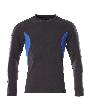 Sweatshirt, moderne Passform Sweatshirt Größe XS ONE, schwarzblau/azurblau Produktbild img1 S
