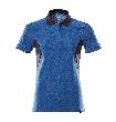 Polo-Shirt, Damen Polo-shirt Größe 2XLONE, azurblau/schwarzblau Produktbild img1 S
