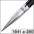 HAZET Flachrundzange 1841A-280 ∙ Länge: 280 mm Produktbild img2 S