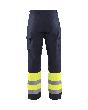 Multinorm Winter Arbeitshose Marineblau/ High Vis Gelb C56 Produktbild img2 S