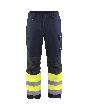 Multinorm Winter Arbeitshose Marineblau/ High Vis Gelb C56 Produktbild img1 S