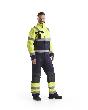 Multinorm Winter Arbeitshose Marineblau/ High Vis Gelb C56 Produktbild img3 S