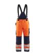 High Vis Winter Latzhose High Vis Orange/Marineblau C114 Produktbild img1 S