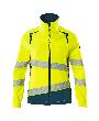 Jacke, Damen, ULTIMATE STRETCH Arbeitsjacke Größe S, hi-vis gelb/dunkelpetroleum Produktbild img1 S