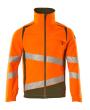 Jacke, ULTIMATE STRETCH Arbeitsjacke Größe L, hi-vis orange/moosgrün Produktbild img1 S