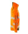 Jacke, ULTIMATE STRETCH Arbeitsjacke Größe L, hi-vis orange/moosgrün Produktbild img4 S