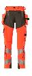 Hose mit Hängetaschen, ULTIMATE STRETCH Hose Größe 90C51, hi-vis rot/dunkelanthrazit Produktbild img3 S