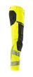 Hose mt Knietaschen, ULTIMATE STRETCH Hose Größe 76C46, hi-vis gelb/schwarz Produktbild img4 S