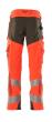 Hose mt Knietaschen, ULTIMATE STRETCH Hose Größe 76C58, hi-vis rot/dunkelanthrazit Produktbild img3 S