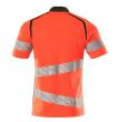 Polo-Shirt, moderne Passform Polo-shirt Größe 3XLONE, hi-vis rot/dunkelanthrazit Produktbild img3 S