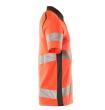 Polo-Shirt, moderne Passform Polo-shirt Größe 3XLONE, hi-vis rot/dunkelanthrazit Produktbild img4 S