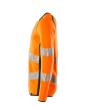 Sweatshirt, moderne Passform Sweatshirt Größe 5XLONE, hi-vis orange/dunkelpetroleum Produktbild img2 S