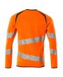 Sweatshirt, moderne Passform Sweatshirt Größe 5XLONE, hi-vis orange/dunkelpetroleum Produktbild img3 S