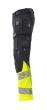 Hose mit Hängetaschen, ULTIMATE STRETCH Hose Größe 90C60, schwarzblau/hi-vis gelb Produktbild img2 S