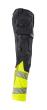 Hose mit Hängetaschen, ULTIMATE STRETCH Hose Größe 90C60, schwarzblau/hi-vis gelb Produktbild img4 S