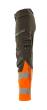 Hose, Damen,DIAMOND, Knietaschen,Stretch Hose Größe 76C44, dunkelanthrazit/hi-vis orange Produktbild img2 S