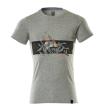 T-Shirt mit Druck T-shirt Größe XL, grau/hi-vis orange Produktbild img1 S