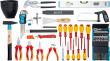 HAZET Werkzeugtasche ∙ groß 191T-2/89 ∙ 89-teilig ∙ PH1 – PH3 ∙ T20 – T30 Produktbild img9 S