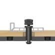Schweisskraft Flächenspannbolzen ohne Nut dreifach brüniert System 16 Produktbild img2 S