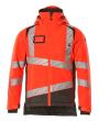 Winterjacke mit CLIMASCOT®-Futter Winterjacke Größe L, hi-vis rot/dunkelanthrazit Produktbild img1 S