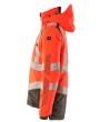 Winterjacke mit CLIMASCOT®-Futter Winterjacke Größe L, hi-vis rot/dunkelanthrazit Produktbild img2 S
