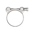 RIEGLER Gelenkbolzenschelle, Edelstahl 1.4301 (W4), 74 - 79 mm, 24 mm Produktbild img4 S