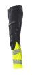 Hose mit Knietaschen, ULTIMATE STRETCH Hose Größe 76C58, schwarzblau/hi-vis gelb Produktbild img2 S