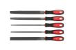 GEDORE R93000005 Feilensatz 3-kant + 4-kant + Flach + Rund + Halb 5-teilig Produktbild img6 S