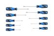 GEDORE 2163 TX-010 3K-Schraubendreher-Satz 10-teilig TX T7-T40 Produktbild img2 S