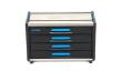 GEDORE 1110 WM 34 Werkzeug-Box-Modul WorkMo B3, 4 Schubladen H6 Produktbild img2 S