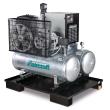 Aircraft Stationärer Kolbenkompressor mit 2x 100 Liter-Druckluftbehältern, Kältetrockner, Feinfilter, Kondensatableiter- und aufbereiter AIRPROFI DUO Produktbild img3 S