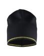 Blakläder Fleece Mütze Schwarz/Gelb One size Produktbild img1 S