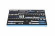 GEDORE 2005 CT4-U-20 Steckschlüssel-Satz 1/4"-3/8"-1/2" in Check-Tool-Modul, 91-teilig Produktbild img6 S