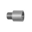 RIEGLER Gewindeadapter Aluminium, AG M12x1,25, IG G 1/4 Produktbild