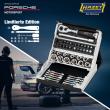 HAZET SmartCase Steckschlüssel Satz 2200SC-2-PD ∙ 1/4 Zoll (6,3 mm) Sechskant massiv, 1/4 Zoll (6,3 mm) Vierkant hohl ∙ Außen Doppelsechskant-Tractionsprofil, Schlitz Profil, Kreuzschlitz Profil PH, Pozidriv Profil PZ, Innen Sechskant Profil, Innen TORX® Profil Produktbild img4 S